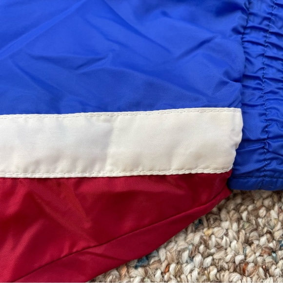 VTG 90s MacGregor Blue Red White Colorful Men’s Full Zip Windbreaker Jacket sz L - Picture 13 of 13